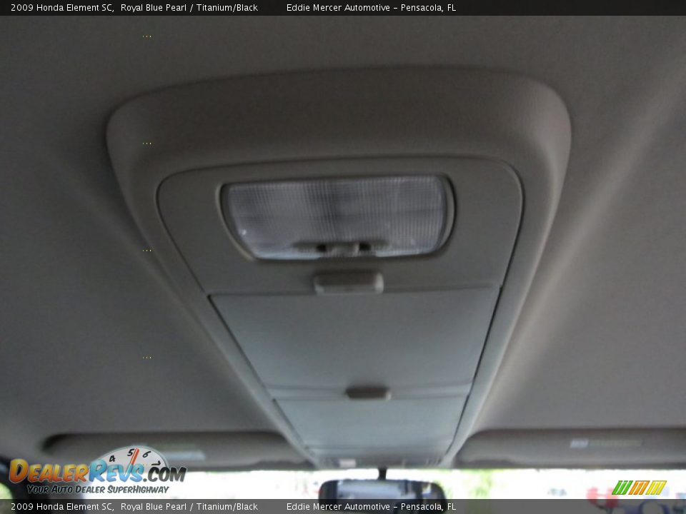 2009 Honda Element SC Royal Blue Pearl / Titanium/Black Photo #36