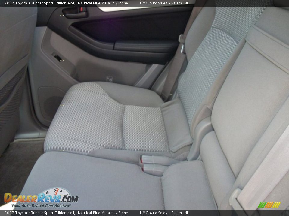 2007 Toyota 4Runner Sport Edition 4x4 Nautical Blue Metallic / Stone Photo #8