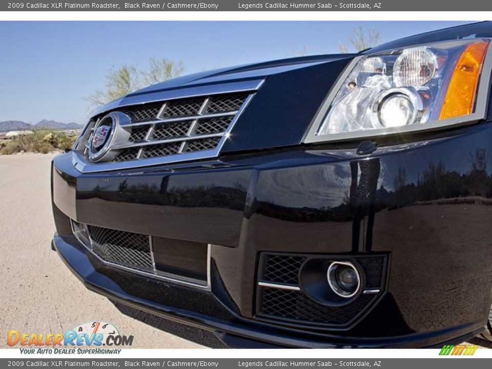2009 Cadillac XLR Platinum Roadster Black Raven / Cashmere/Ebony Photo #16