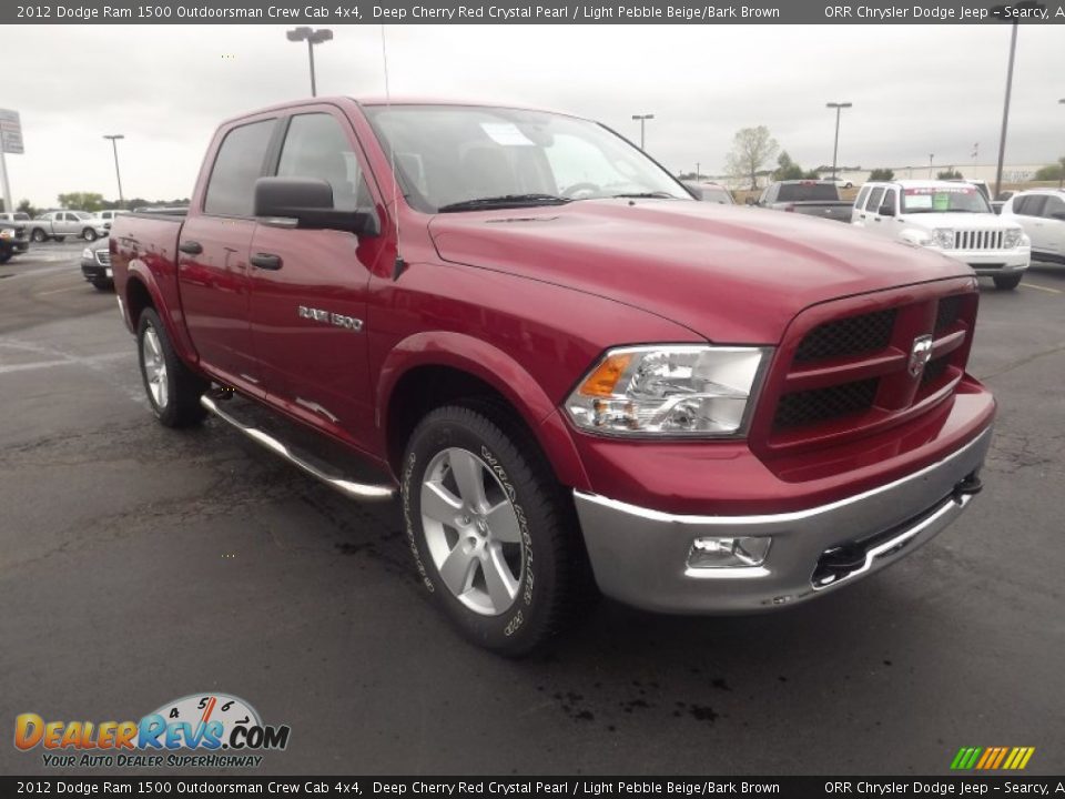 Front 3/4 View of 2012 Dodge Ram 1500 Outdoorsman Crew Cab 4x4 Photo #3