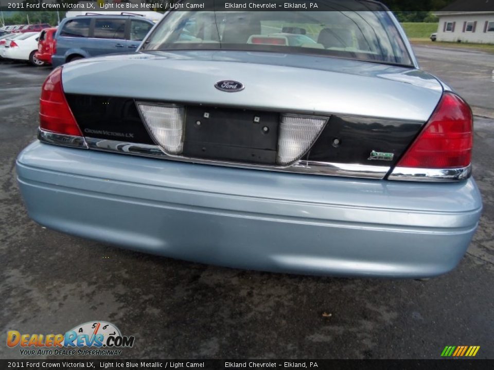 2011 Ford Crown Victoria LX Light Ice Blue Metallic / Light Camel Photo #6