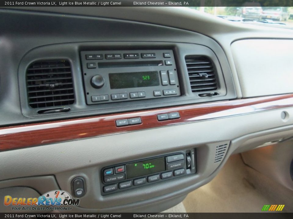 2011 Ford Crown Victoria LX Light Ice Blue Metallic / Light Camel Photo #14