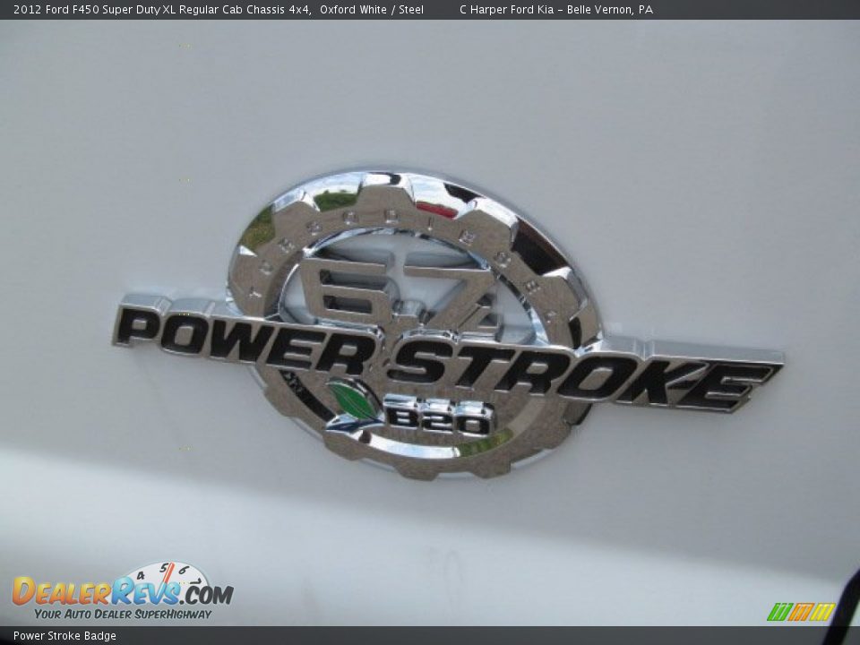 Power Stroke Badge - 2012 Ford F450 Super Duty