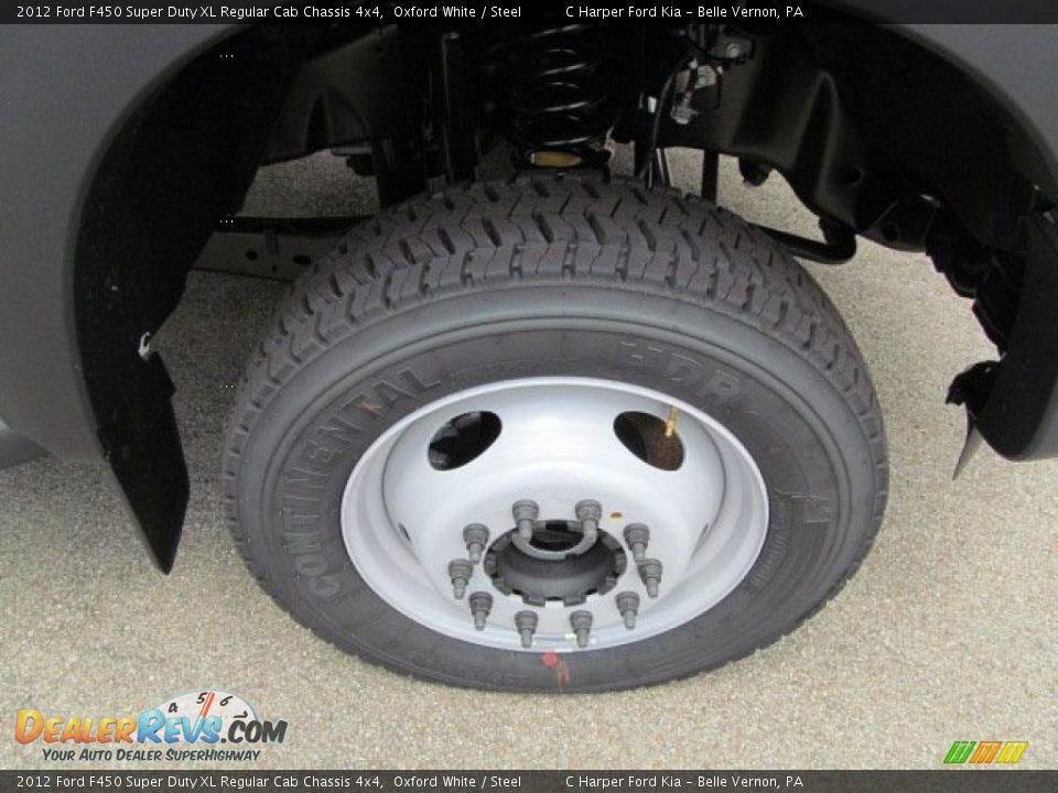 2012 Ford F450 Super Duty XL Regular Cab Chassis 4x4 Wheel Photo #4