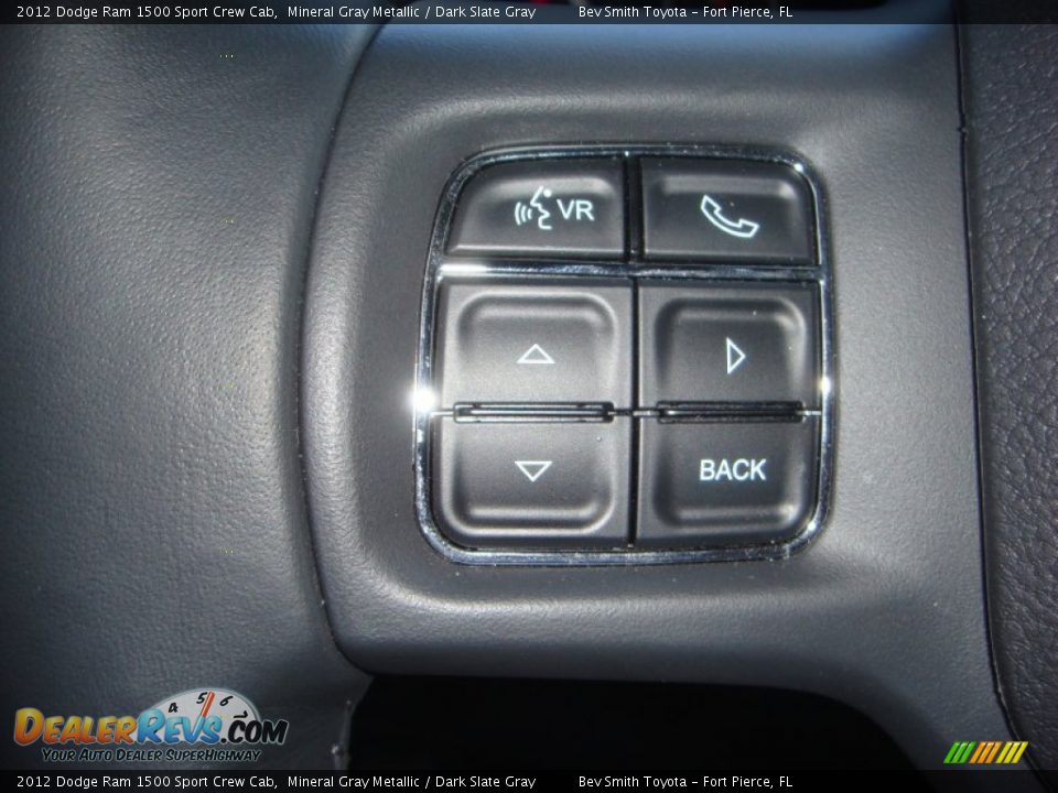 Controls of 2012 Dodge Ram 1500 Sport Crew Cab Photo #15