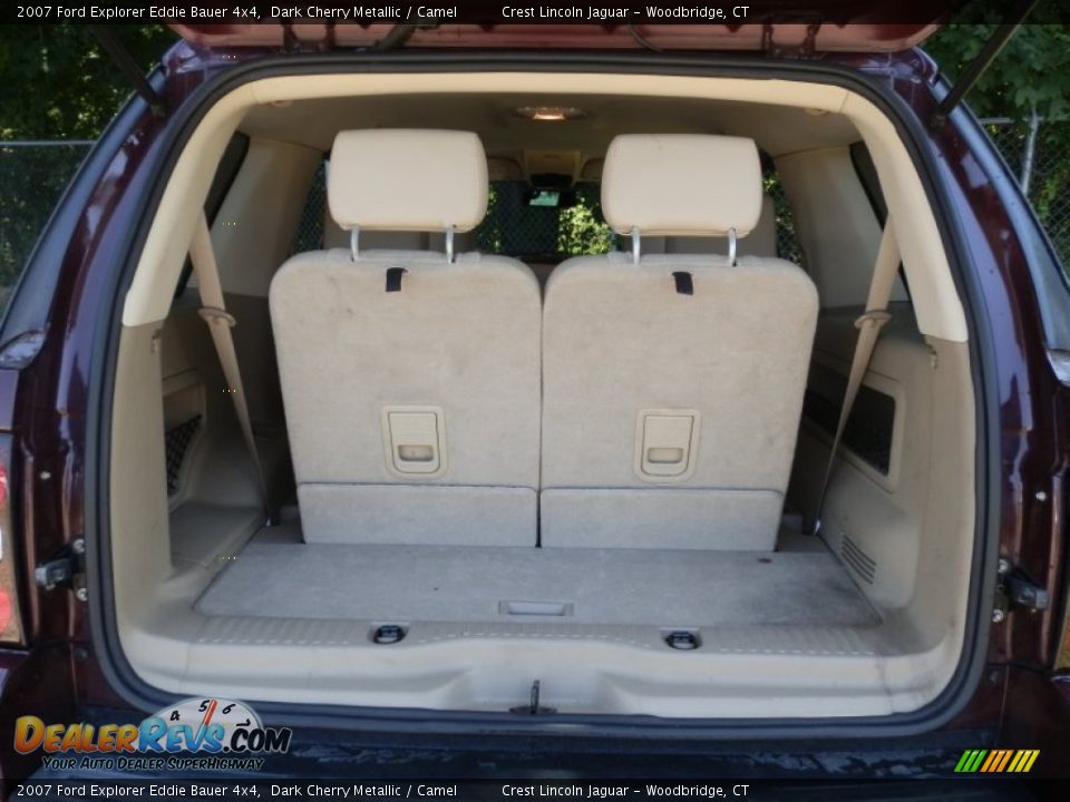 2007 Ford Explorer Eddie Bauer 4x4 Dark Cherry Metallic / Camel Photo #8