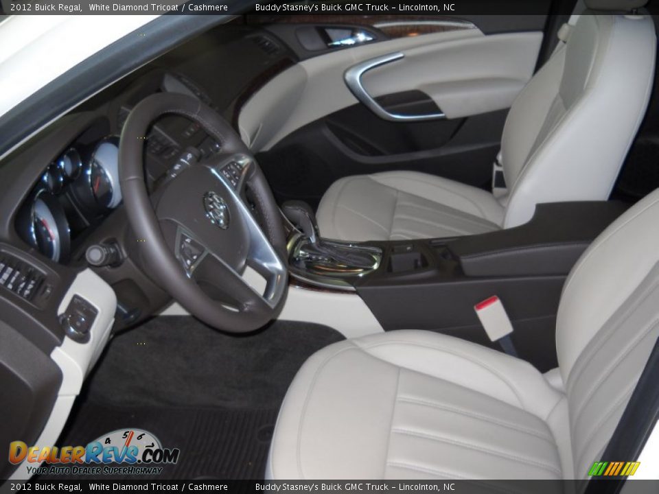 2012 Buick Regal White Diamond Tricoat / Cashmere Photo #9