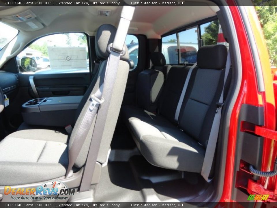 2012 GMC Sierra 2500HD SLE Extended Cab 4x4 Fire Red / Ebony Photo #8