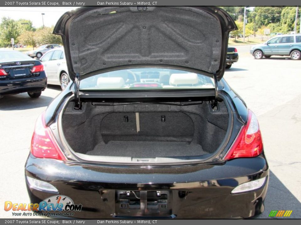 2007 Toyota Solara SE Coupe Black / Ivory Photo #10