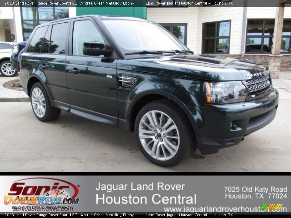 2013 Land Rover Range Rover Sport HSE Aintree Green Metallic / Ebony Photo #1