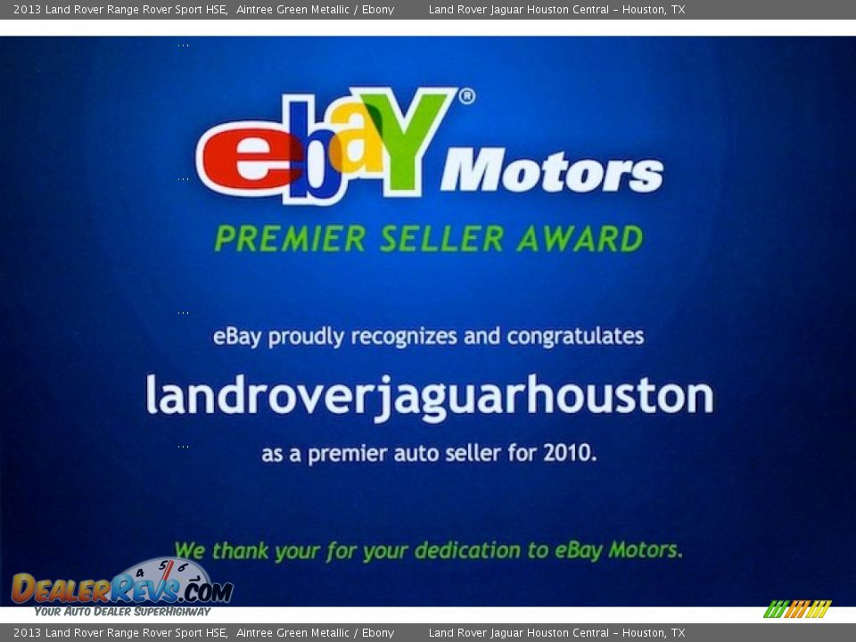 2013 Land Rover Range Rover Sport HSE Aintree Green Metallic / Ebony Photo #17