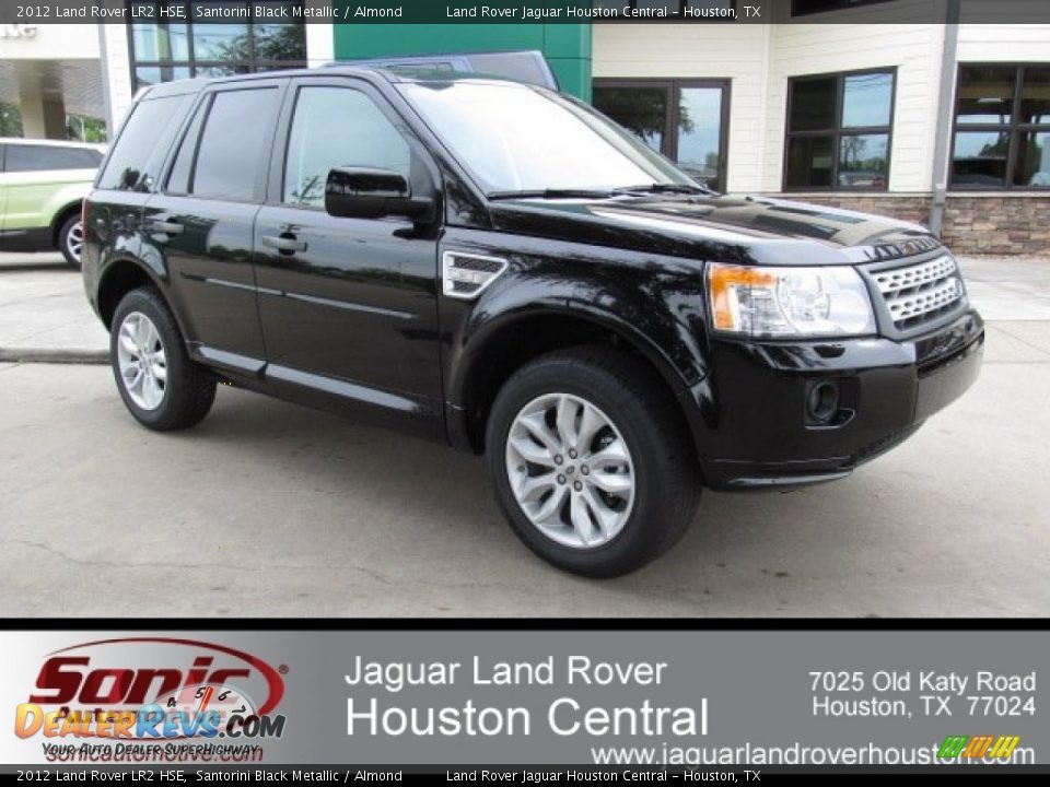 2012 Land Rover LR2 HSE Santorini Black Metallic / Almond Photo #1