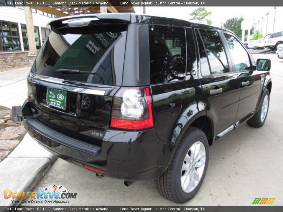 2012 Land Rover LR2 HSE Santorini Black Metallic / Almond Photo #6