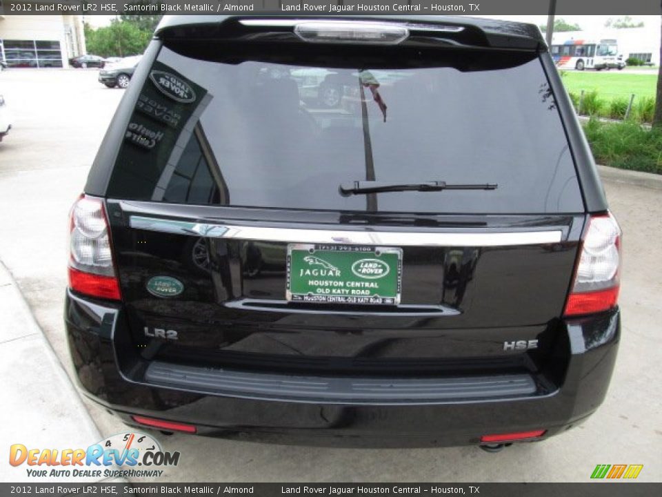 2012 Land Rover LR2 HSE Santorini Black Metallic / Almond Photo #7