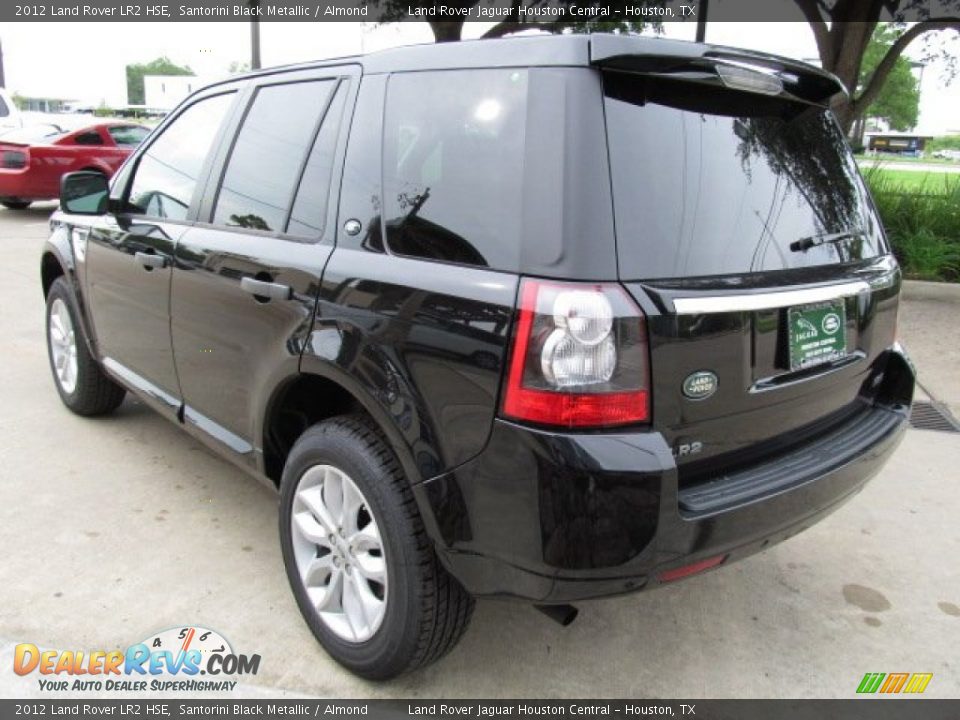 2012 Land Rover LR2 HSE Santorini Black Metallic / Almond Photo #8