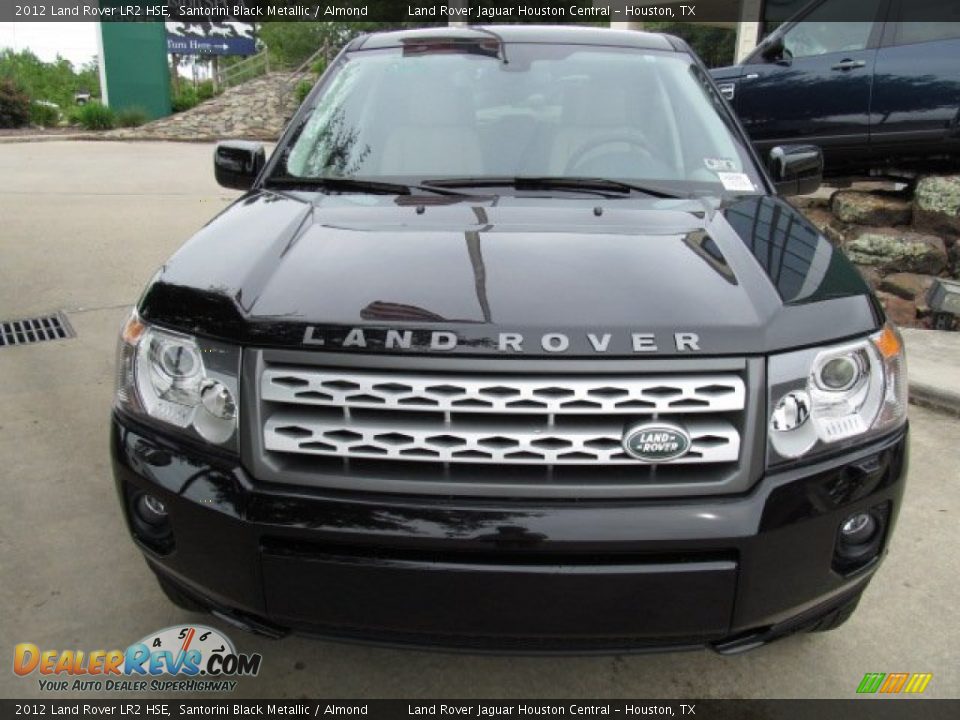 2012 Land Rover LR2 HSE Santorini Black Metallic / Almond Photo #10