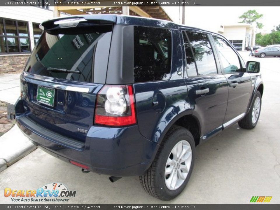 2012 Land Rover LR2 HSE Baltic Blue Metallic / Almond Photo #6