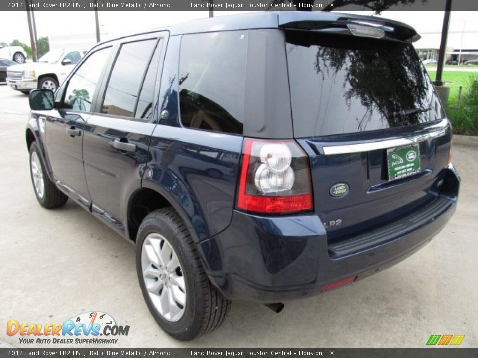 2012 Land Rover LR2 HSE Baltic Blue Metallic / Almond Photo #8