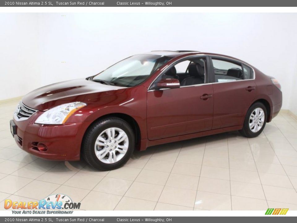 2010 Nissan Altima 2.5 SL Tuscan Sun Red / Charcoal Photo #3