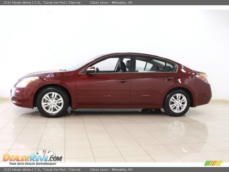 Tuscan Sun Red 2010 Nissan Altima 2.5 SL Photo #4