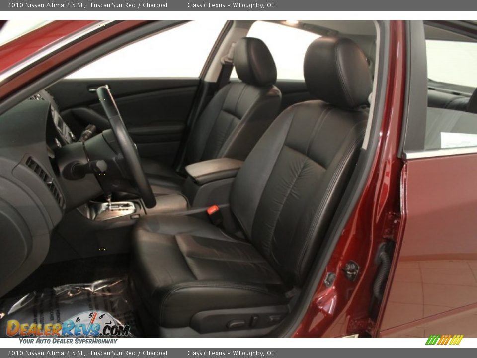 Front Seat of 2010 Nissan Altima 2.5 SL Photo #8