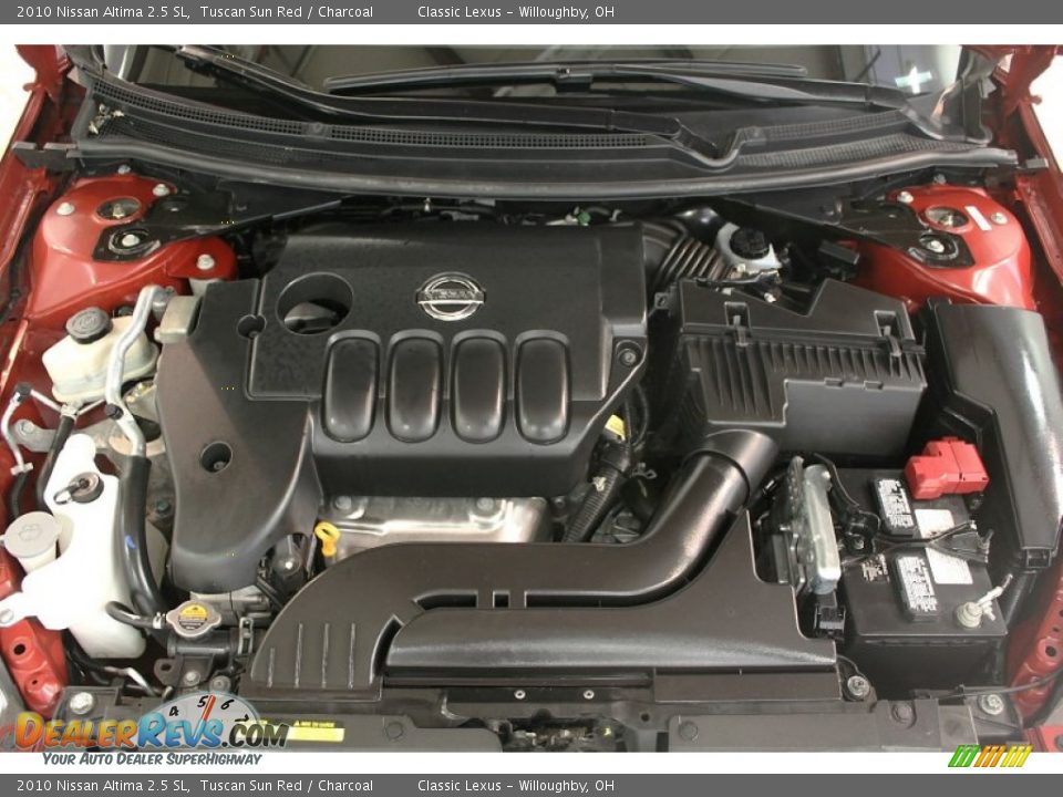 2010 Nissan Altima 2.5 SL 2.5 Liter DOHC 16-Valve CVTCS 4 Cylinder Engine Photo #21