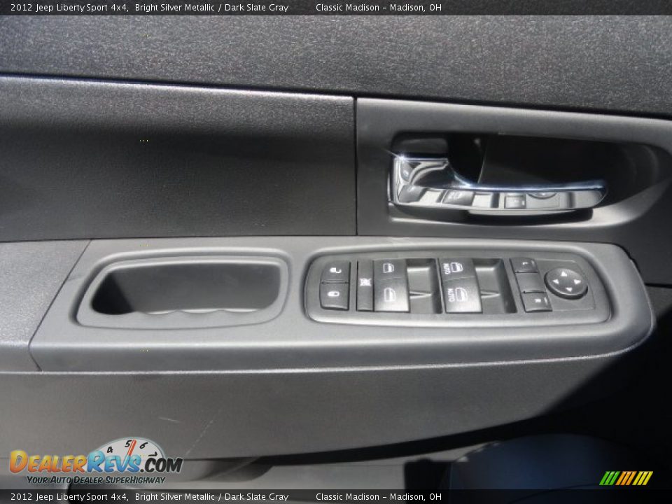 2012 Jeep Liberty Sport 4x4 Bright Silver Metallic / Dark Slate Gray Photo #6