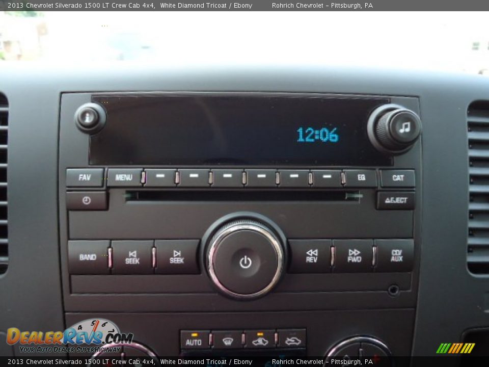 Audio System of 2013 Chevrolet Silverado 1500 LT Crew Cab 4x4 Photo #18