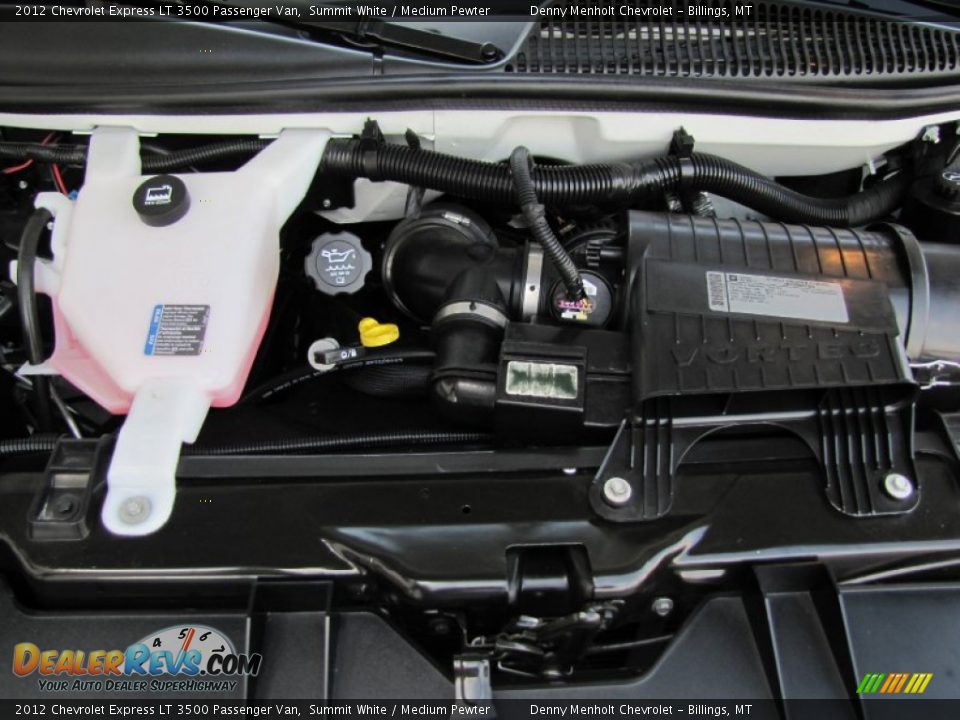 2012 Chevrolet Express LT 3500 Passenger Van 6.0 Liter Flex-Fuel OHV 16-Valve VVT V8 Engine Photo #31