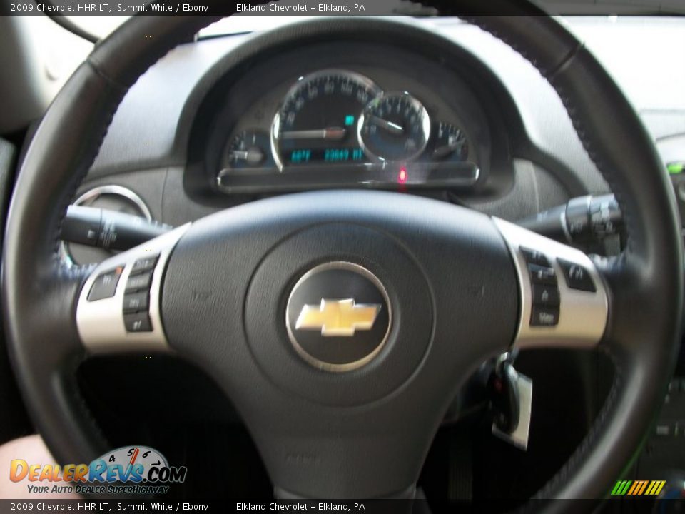 2009 Chevrolet HHR LT Summit White / Ebony Photo #33