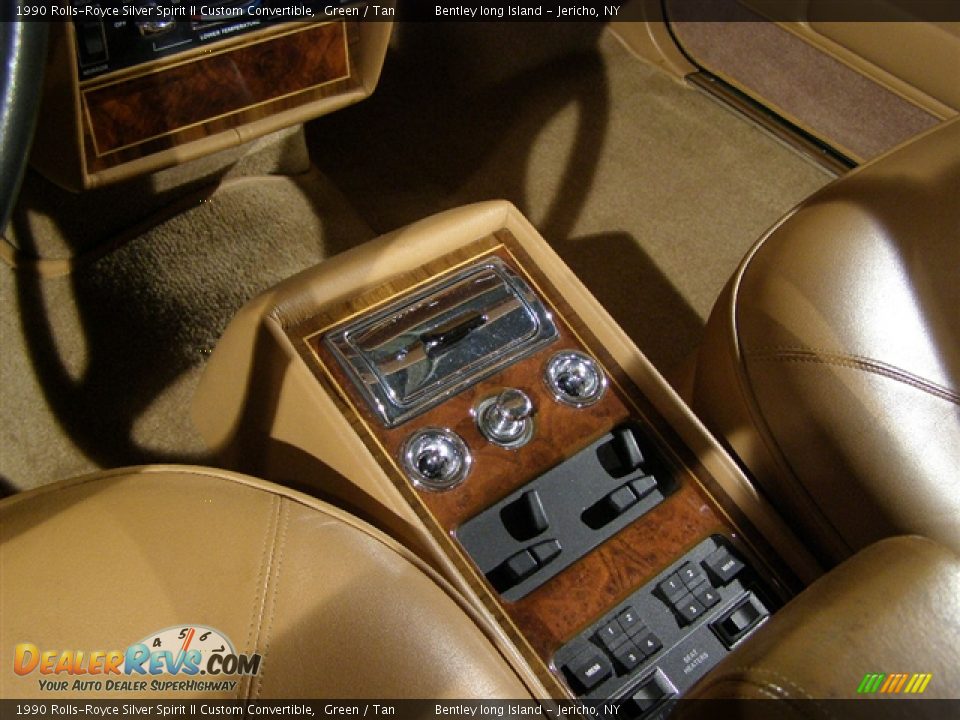 1990 Rolls-Royce Silver Spirit II Custom Convertible Green / Tan Photo #9