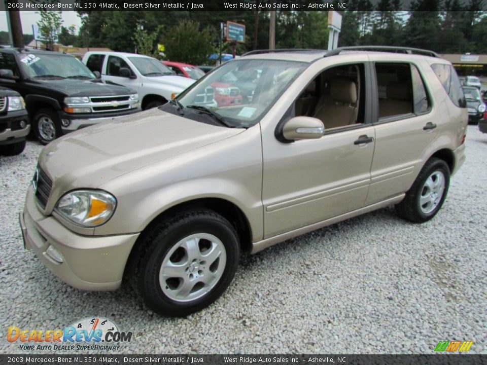 Front 3/4 View of 2003 Mercedes-Benz ML 350 4Matic Photo #10