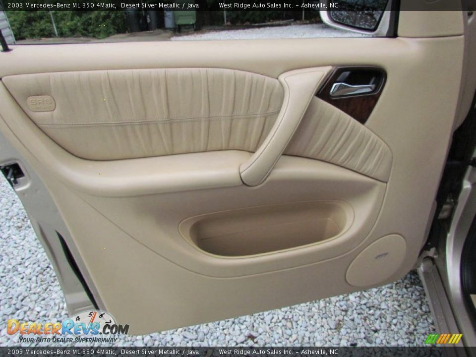 Door Panel of 2003 Mercedes-Benz ML 350 4Matic Photo #21