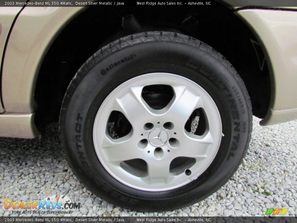 2003 Mercedes-Benz ML 350 4Matic Wheel Photo #30