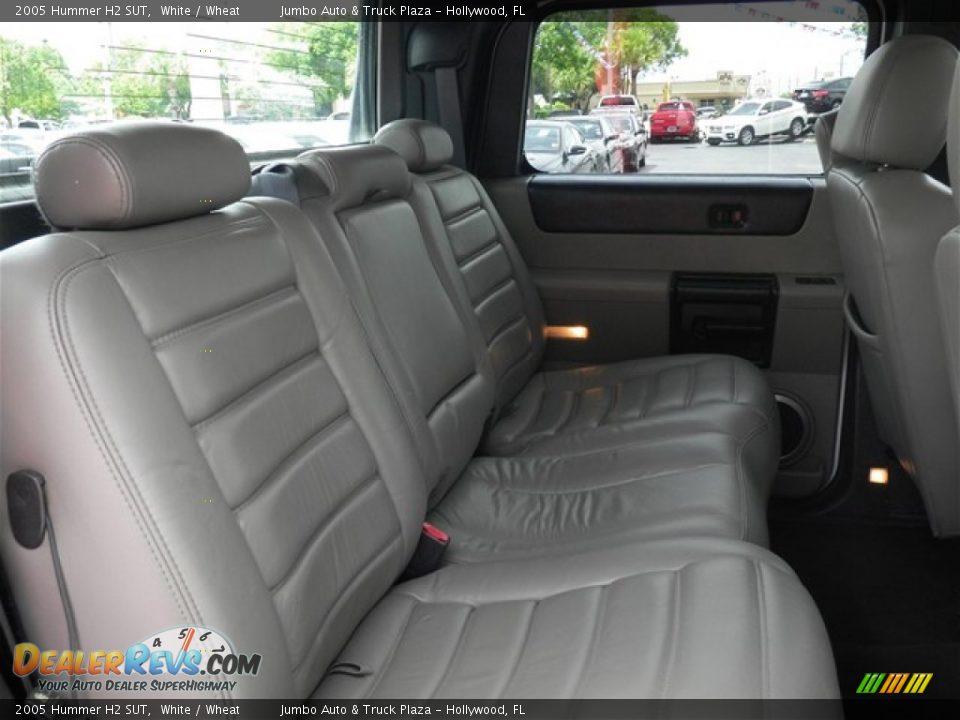 2005 Hummer H2 SUT White / Wheat Photo #22