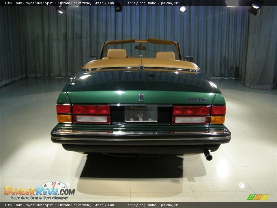 1990 Rolls-Royce Silver Spirit II Custom Convertible Green / Tan Photo #15