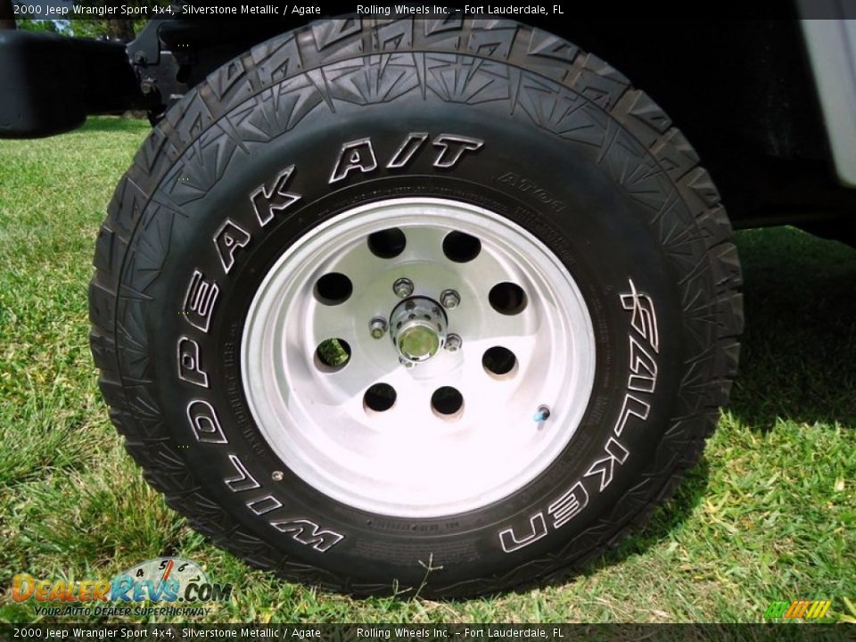 Custom Wheels of 2000 Jeep Wrangler Sport 4x4 Photo #20