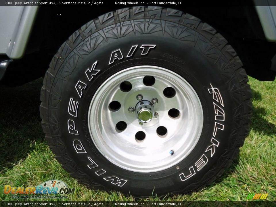 Custom Wheels of 2000 Jeep Wrangler Sport 4x4 Photo #22
