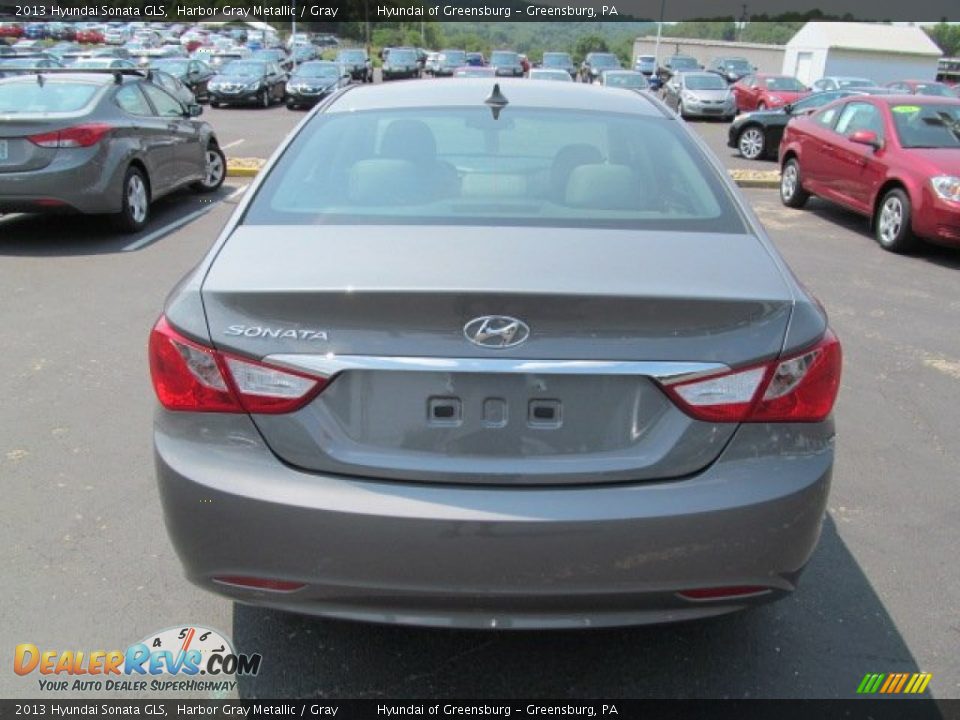 2013 Hyundai Sonata GLS Harbor Gray Metallic / Gray Photo #4