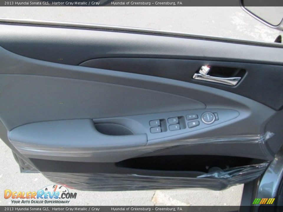 2013 Hyundai Sonata GLS Harbor Gray Metallic / Gray Photo #6