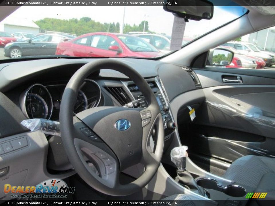 2013 Hyundai Sonata GLS Harbor Gray Metallic / Gray Photo #7
