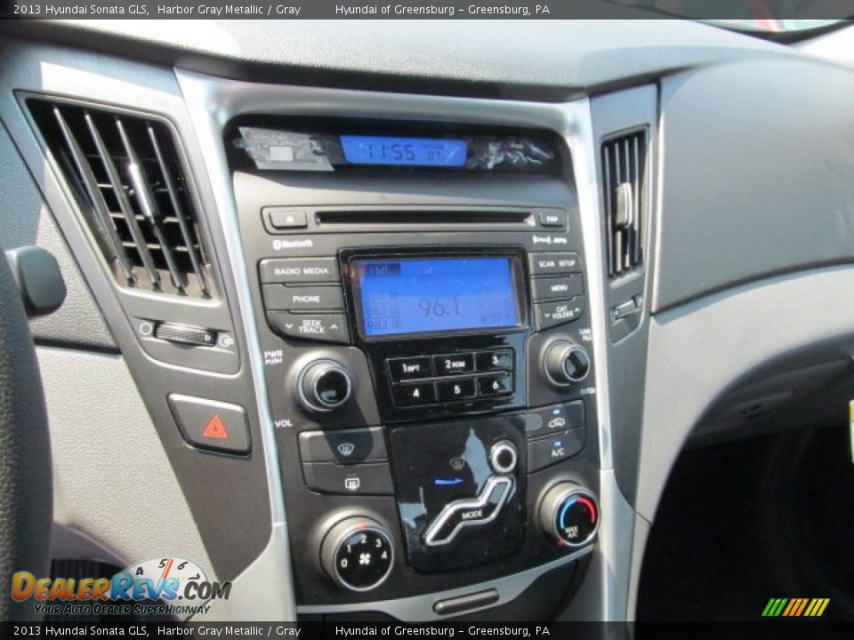 2013 Hyundai Sonata GLS Harbor Gray Metallic / Gray Photo #8