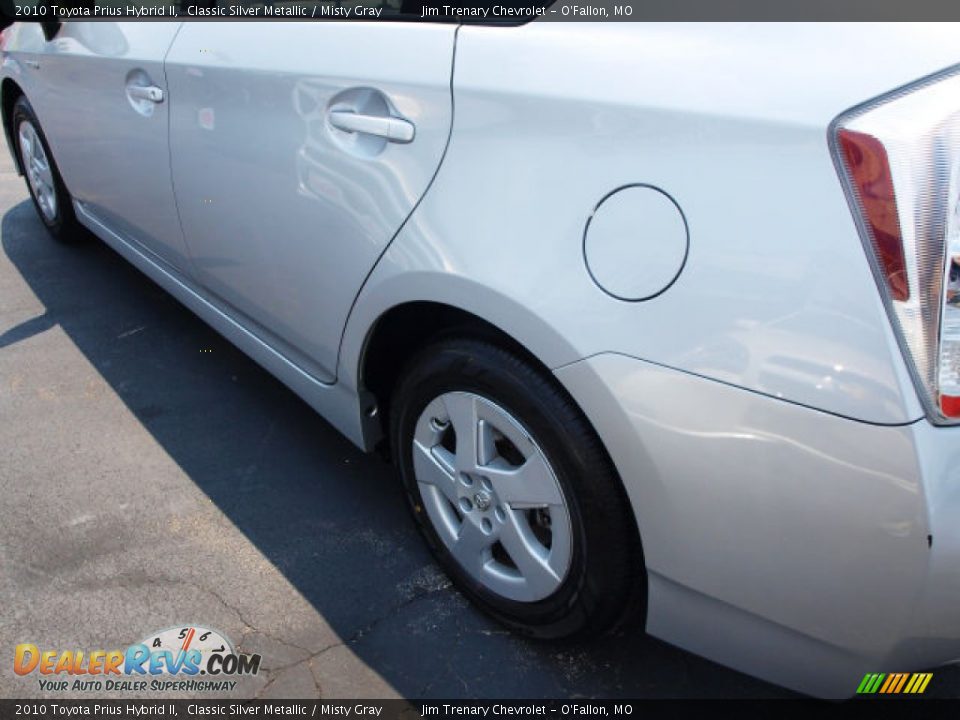 2010 Toyota Prius Hybrid II Classic Silver Metallic / Misty Gray Photo #4