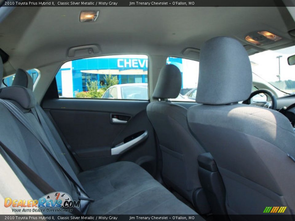 2010 Toyota Prius Hybrid II Classic Silver Metallic / Misty Gray Photo #9