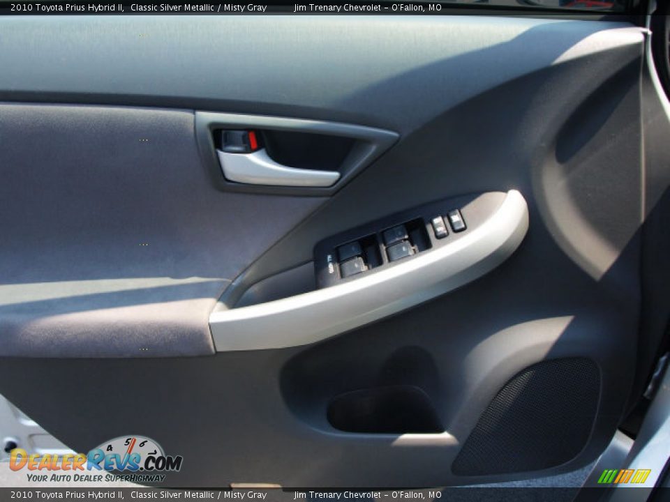 2010 Toyota Prius Hybrid II Classic Silver Metallic / Misty Gray Photo #15