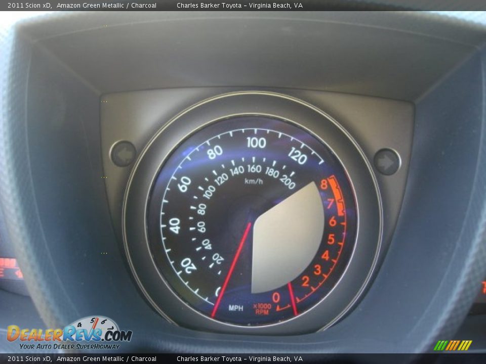 2011 Scion xD  Gauges Photo #13