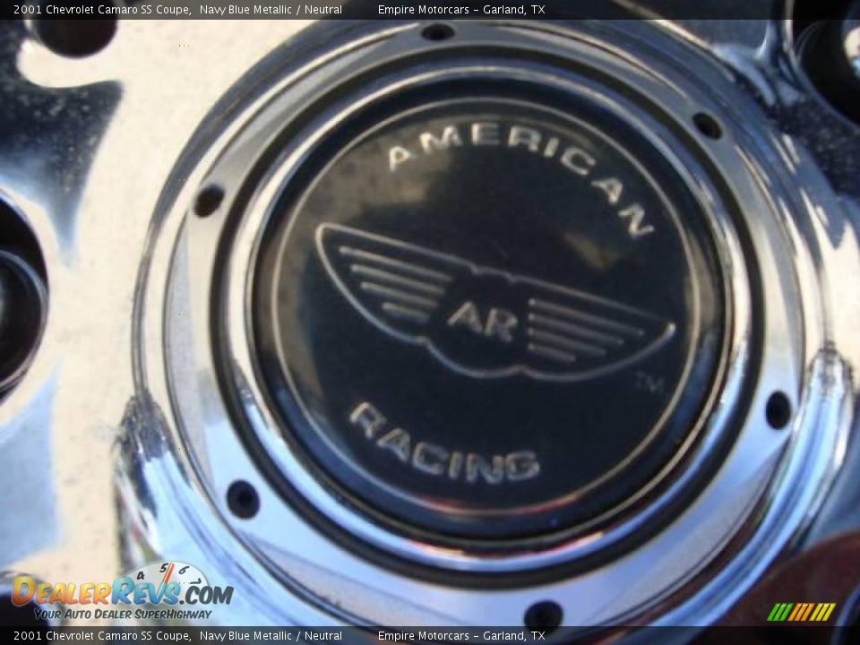 2001 Chevrolet Camaro SS Coupe Navy Blue Metallic / Neutral Photo #13