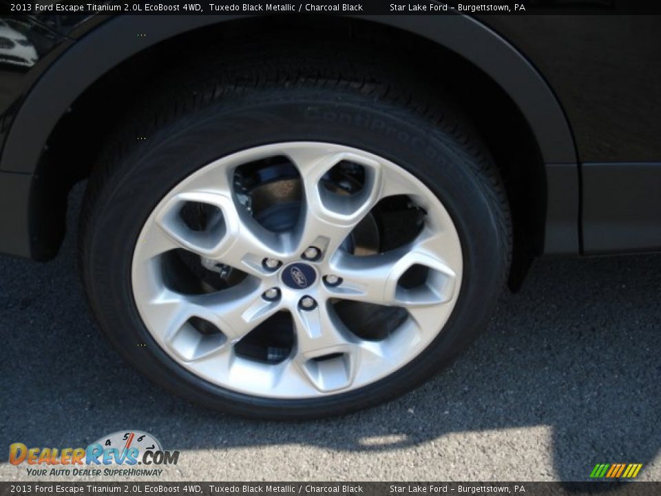 2013 Ford Escape Titanium 2.0L EcoBoost 4WD Wheel Photo #9