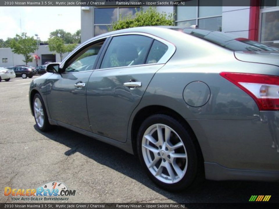 2010 Nissan Maxima 3.5 SV Mystic Jade Green / Charcoal Photo #4