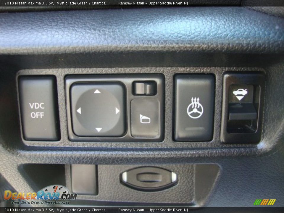2010 Nissan Maxima 3.5 SV Mystic Jade Green / Charcoal Photo #14